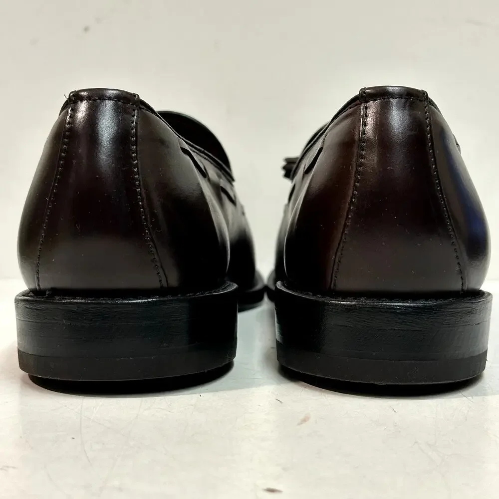 FULLY RESOLED Allen Edmonds Grayson Tassel Loafer Color 8 Shell Cordovan 11 C